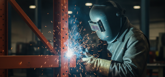 certified structural mig welding station