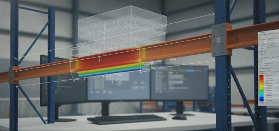 metal plate load bearing simulation