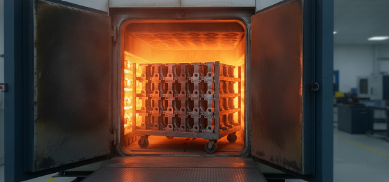 annealing oven stress relief steel