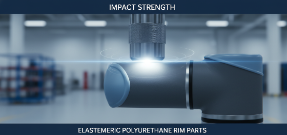 impact strength verification for elastomeric polyurethane RIM parts