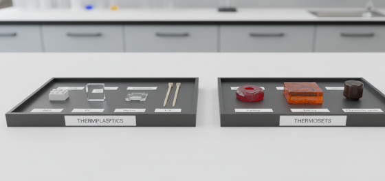 common industrial plastics