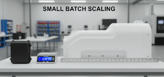 large scale plastic molding