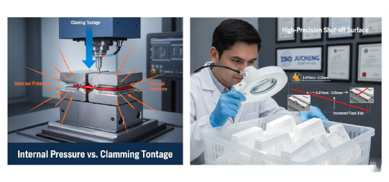 clamping tonnage physics