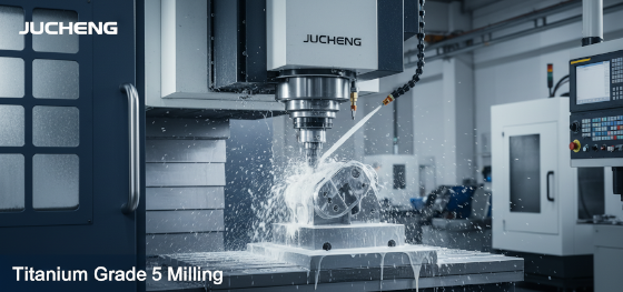5 axis cnc titanium