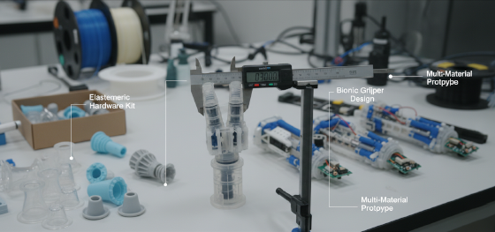 soft robotics components