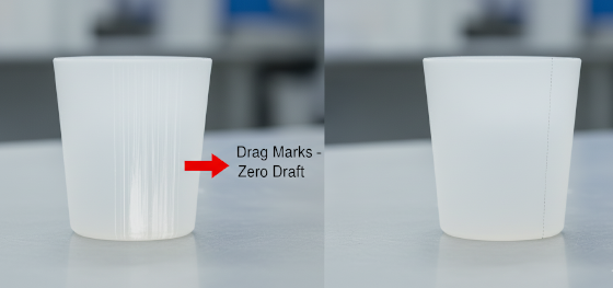 drag mark defect