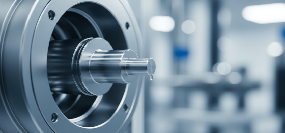 isassembled view of RIM mixing head technology showing precision internal components