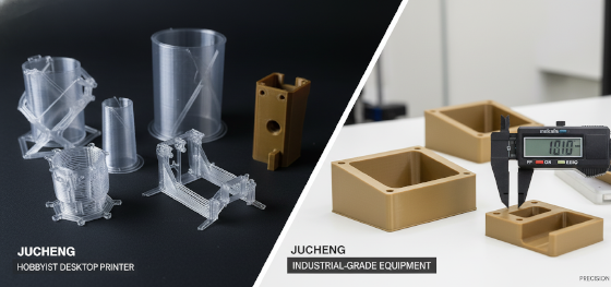 industrial vs hobbyist 3d printing