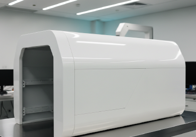 large medical enclosure manufactured by simulating ABS with rigid PU RIM.png