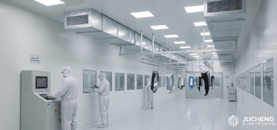 jucheng dust-free clean room spray line