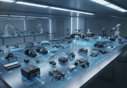 precision aerospace prototyping parts organized on a technical blueprint.png