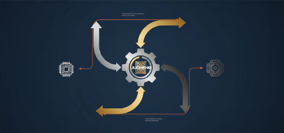 strategic metallurgical decision making flowchart icon