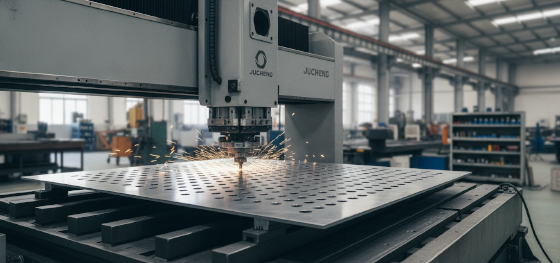 gantry turret punching perforated plates