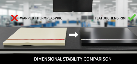 dimensional stability comparison for large scale plastic parts