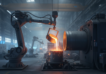 automated robotic ladle operating in a cold chamber die casting process.png
