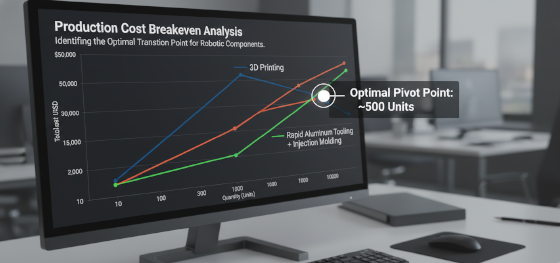 manufacturing breakeven chart