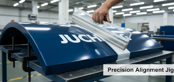 large format silk screening