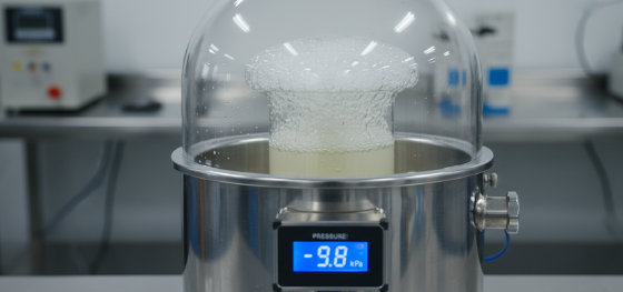 vacuum chamber degassing