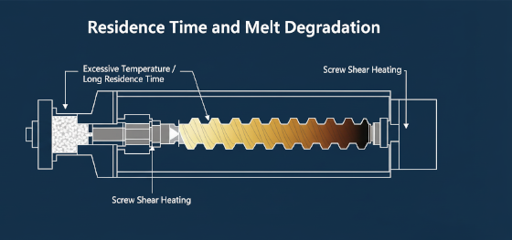 melt temperature control