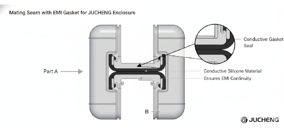 conductive silicone gasket