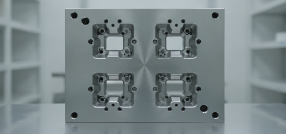 multi cavity industrial steel molds designed for high volume manufacturing