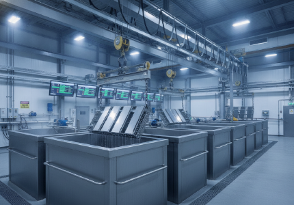 sheet metal passivation acid tank line.png