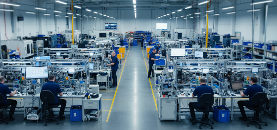 turnkey contract manufacturing facility assembling custom diagnostic hardware