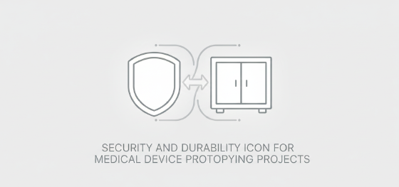 security and durability icon for medical device prototyping projects