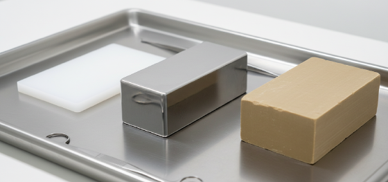 benchmarking biocompatible polymers against surgical grade stainless steel