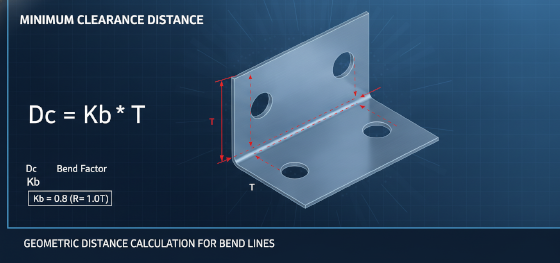 geometric distance calculation formula layout