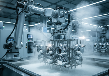 extracting mirror polished metallic hardware from a chemical chrome bath.png