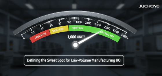 defining the sweet spot for low volume manufacturing ROI