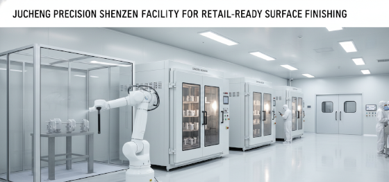 Jucheng Precision Shenzhen facility for retail ready surface finishing