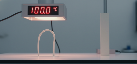thermal stability test for thermoset RIM vs thermoplastic injection parts