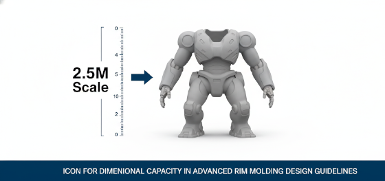 icon for dimensional capacity in advanced RIM molding design guidelines