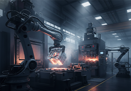 5 essential die casting process steps in an automated manufacturing cell.png