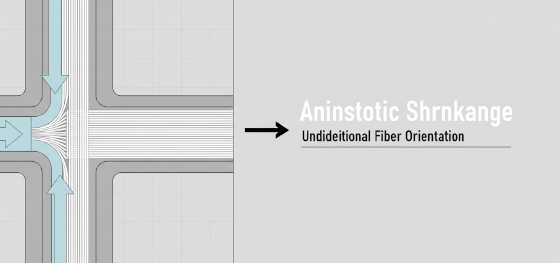 glass fiber orientation