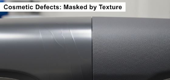 masking molding defects