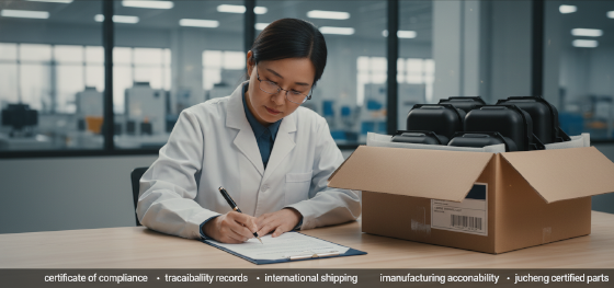 certificate of compliance