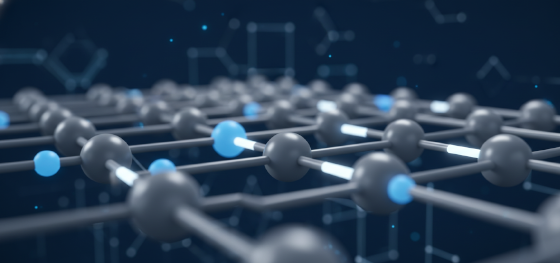 molecular visualization of a balanced polyurethane chemical bond