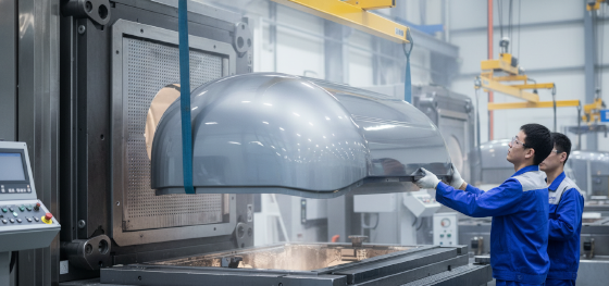 large scale medical housing produced via polyurethane reaction injection molding
