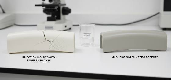 environmental stress cracking comparison for medical device prototyping