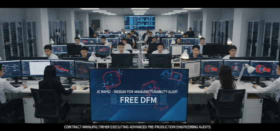 contract manufacturer executing advanced pre production engineering audits