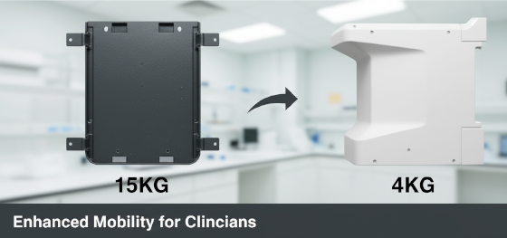medical cart weight reduction