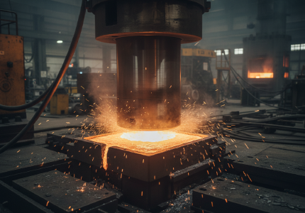 immense hydraulic pressure applied during liquid metal forging.png