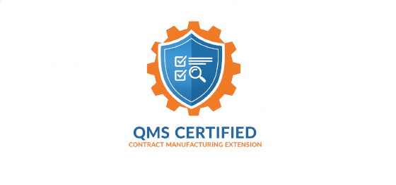 quality management system and certified contract manufacturing extension icon