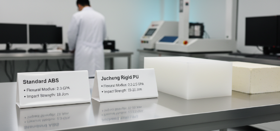 stress whitening comparison between real PP and simulated elastomeric RIM