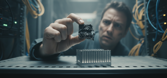 catastrophic thermal throttling and melted processor chips in telecommunications