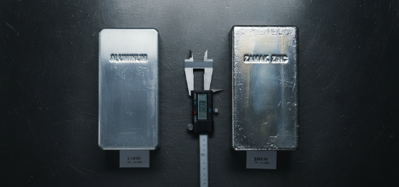 benchmarking metallurgical raw material costs for zinc and aluminum