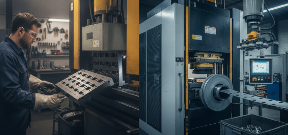 modular rapid tooling die setup